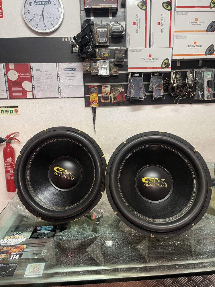 Subwoofer 15” 1100 rms 4+4