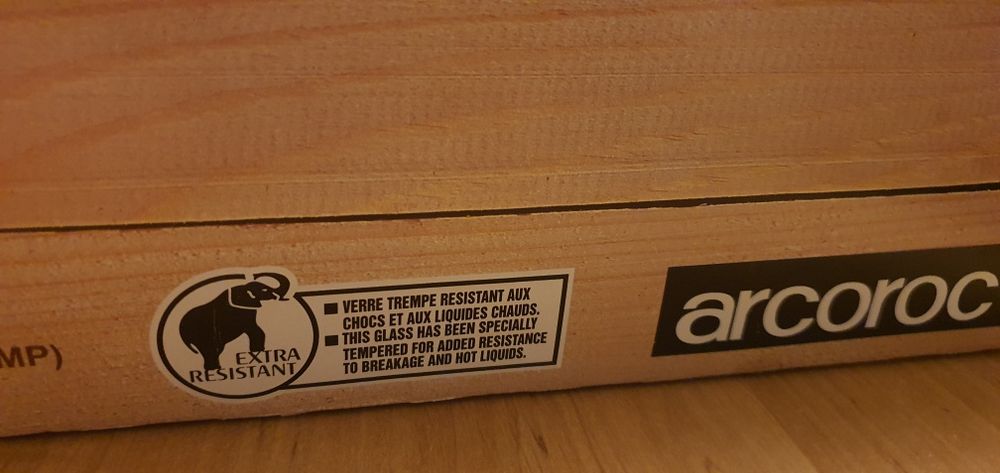 Rzadki komplet vintage Arcoroc France