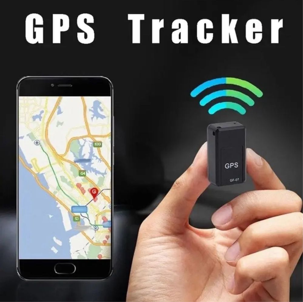 Мини GSM GPS трекер для авто со встроенными магнитами для крепления