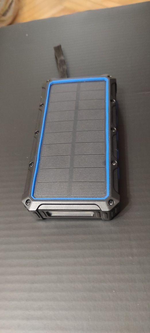 Повербанк Power Bank DJROLL 36000mAh SolarQi Wireless Solar Portable .