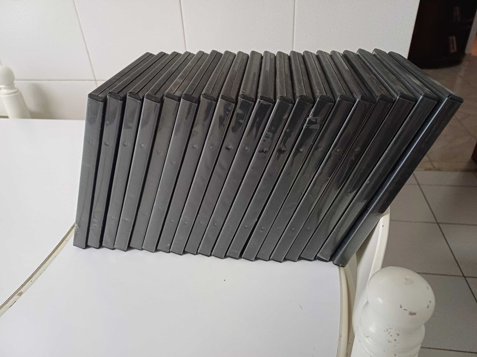 Caixas para DVD's 20 unidades