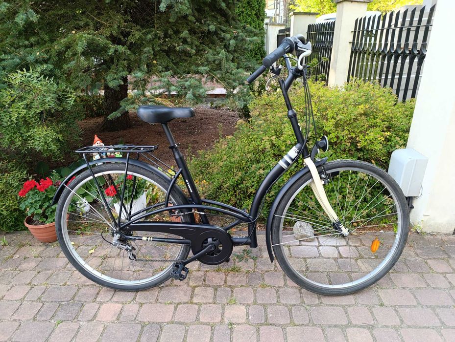 Rower damski B-twin koła 28 cali duży Wawa