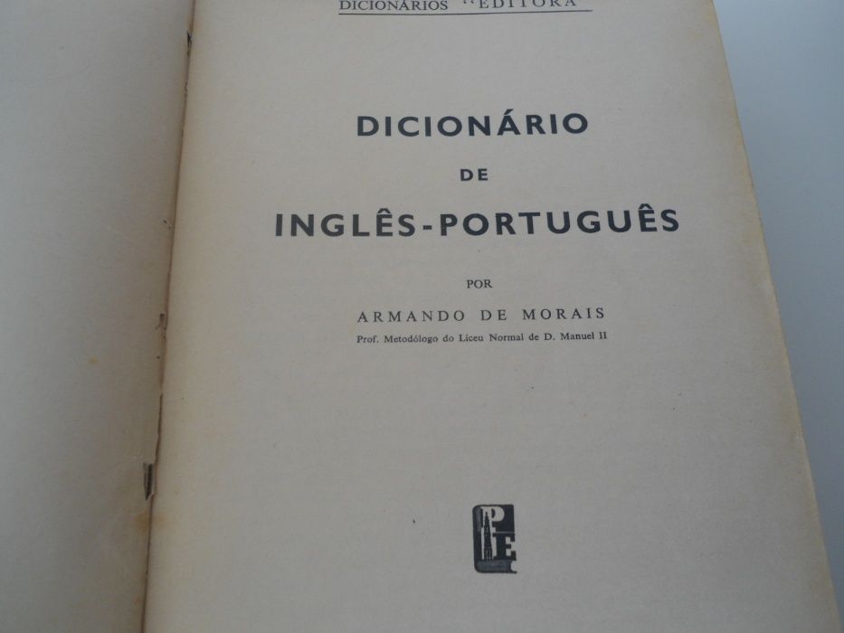 Dicionário Inglês Português - Porto Editora (1996)