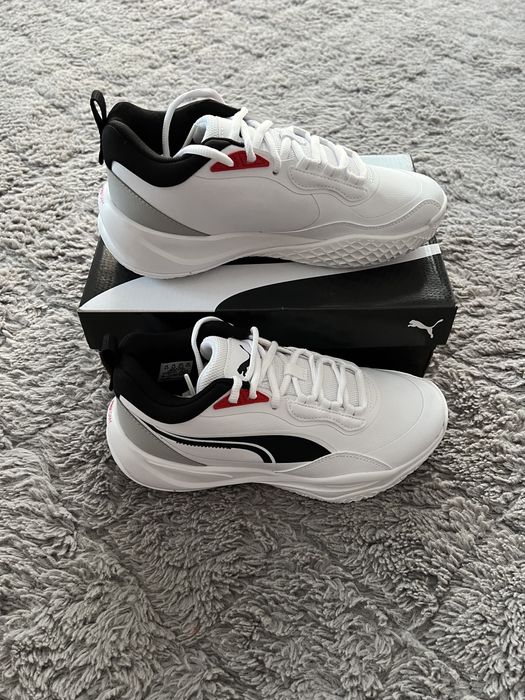 Puma buty sportowe sznurowane bialo czarne roz 36 nowe