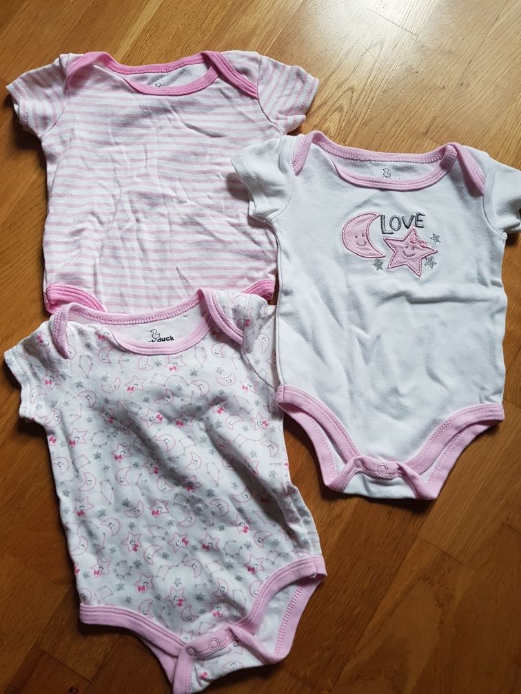 Body niemowlęce 6-9m 3sztuki