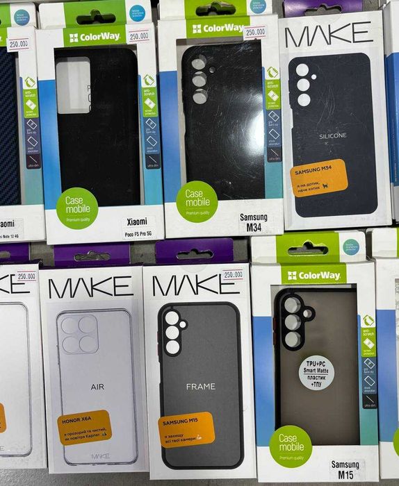 Лот чохлів, Honor, ZTE, Moto, Poco, Xiaomi.