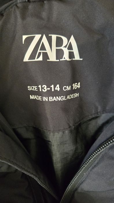 Kurtka Zara chłopięca czarna