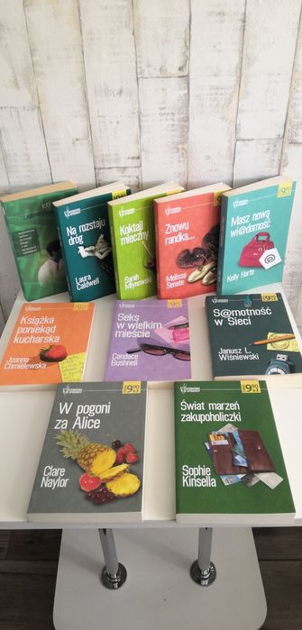 Literatura w spódnicy - Pakiet 10 książek.