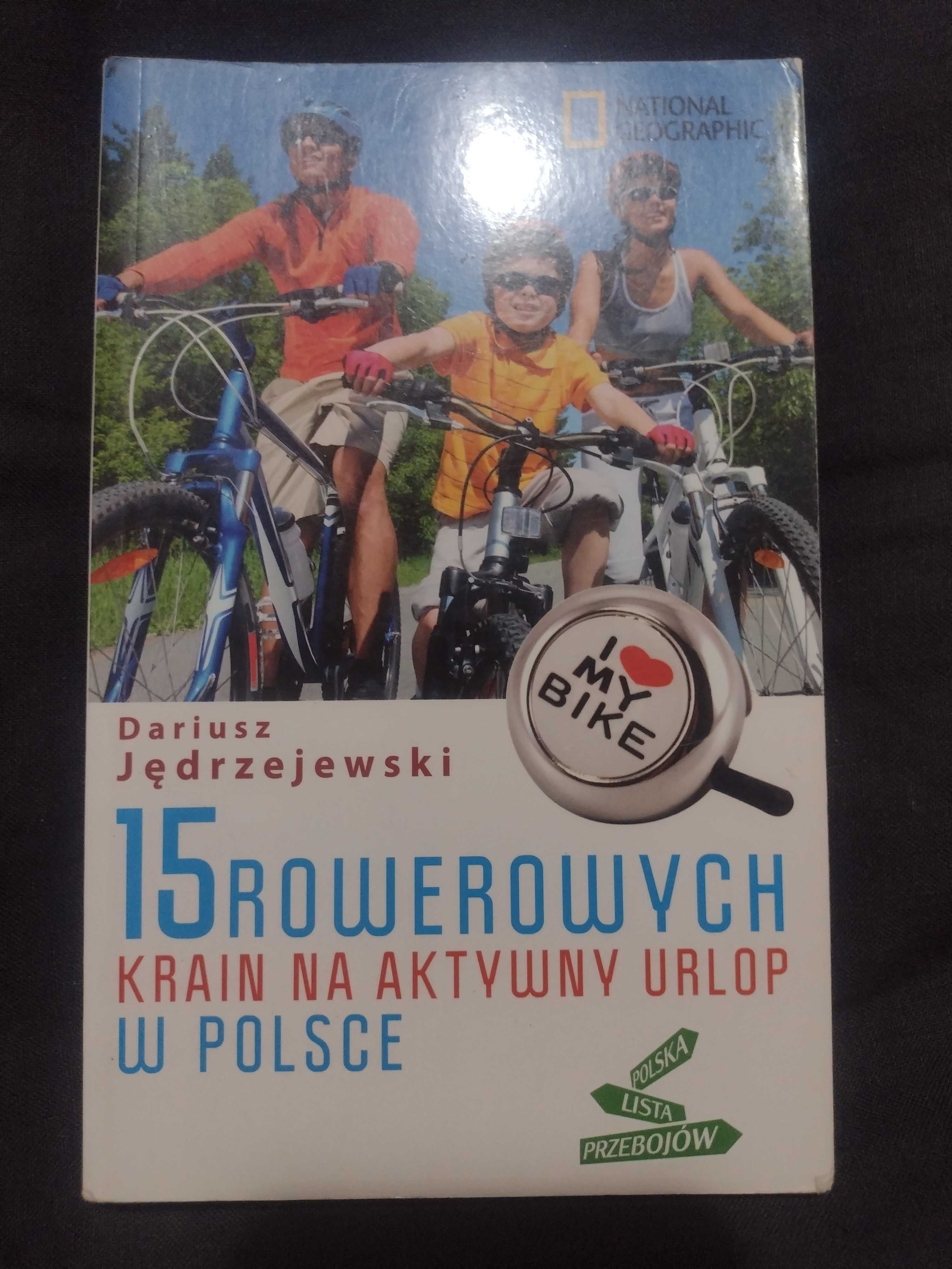 Książka "15 tras rowerowych..." Dariusz Jędrzejewski