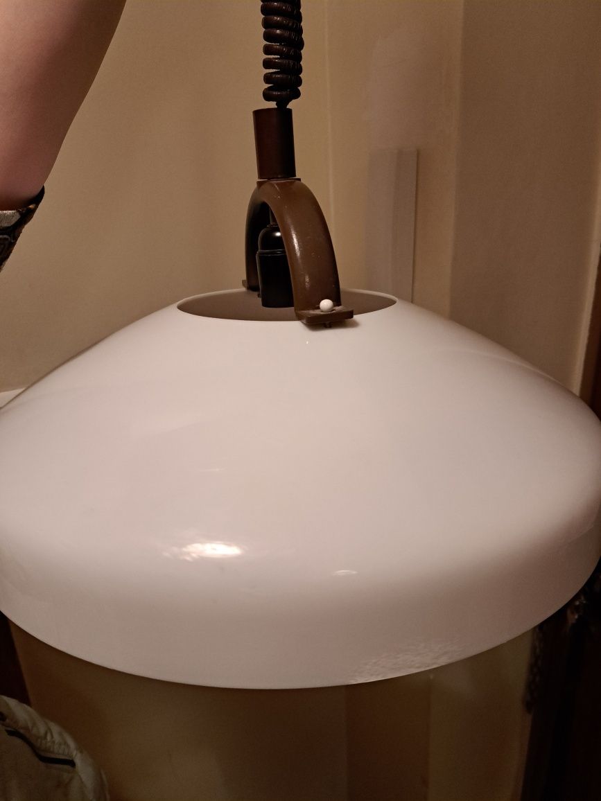 lampa kuchenna vintage PRL, ciekawa