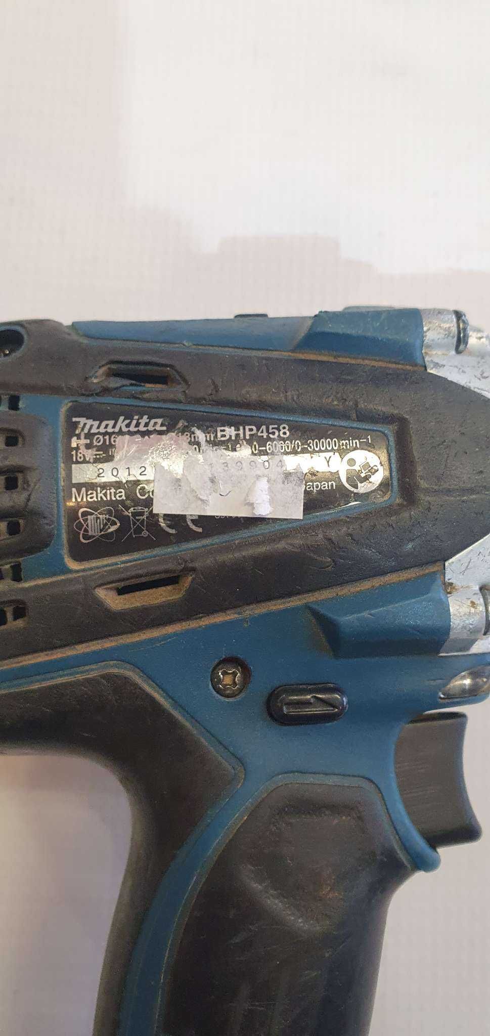 Wkrętarka Makita BHP 458 + bat. 18 V 5,5 Ah - komismadej.pl Gorlice