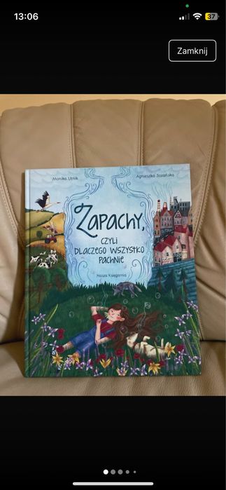 Zapachy czyli dlaczego wszystko pachnie M. Utnik książka edukacyjna