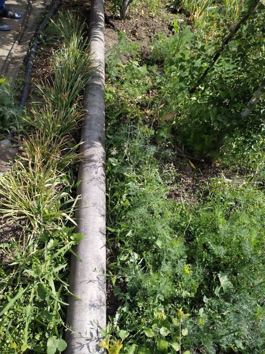 Продам трубу. метал и азбестовую