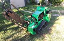 Koparka lancuchowa VERMEER RTX250 MOCNA szeroki lancuch trencher 270H