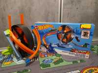 Tor hotwheels zakrecona opona