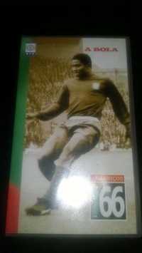 Cassete VHS os Magriços/Eusébio.