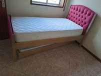 Quarto de solteiro Rosa