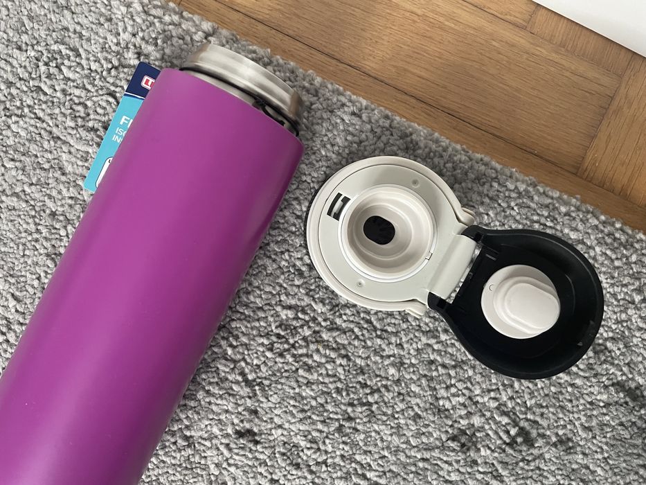 TERMOS LEIFHEIT kubek termiczny 0,6 L na napoje herbatę kawę stal NOWY