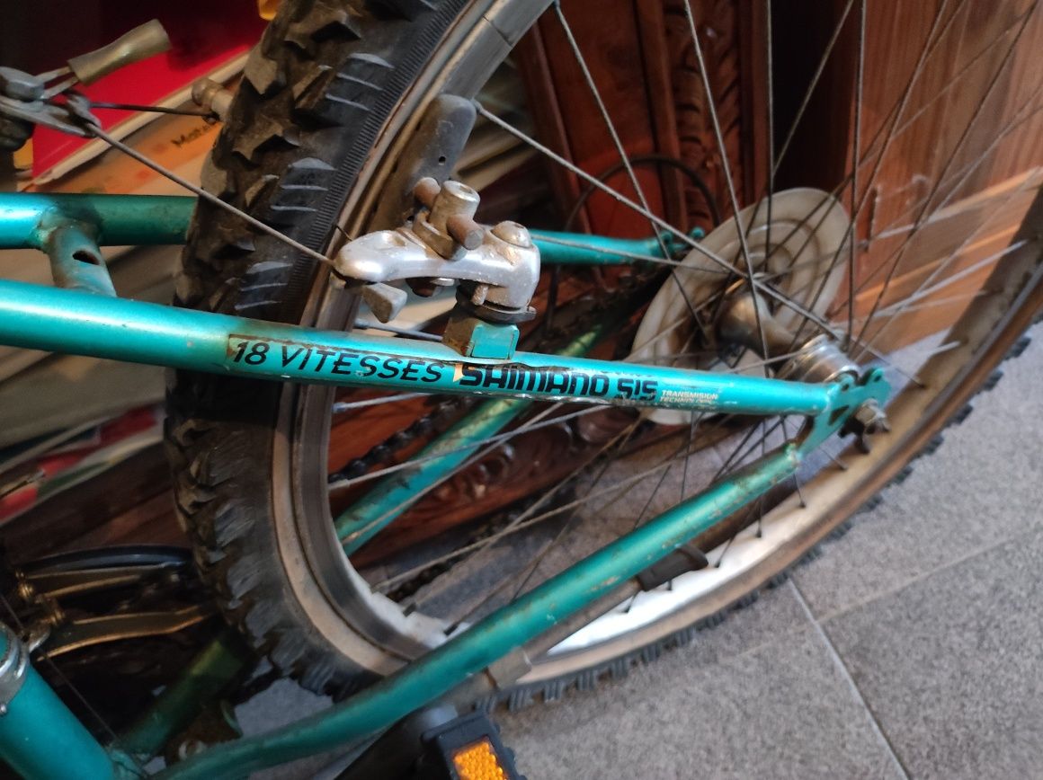 Bicicleta verde - urgente desocupar