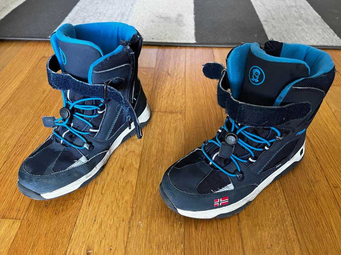 Zimowe buty chłopięce Troll Kids, rozmiar 35