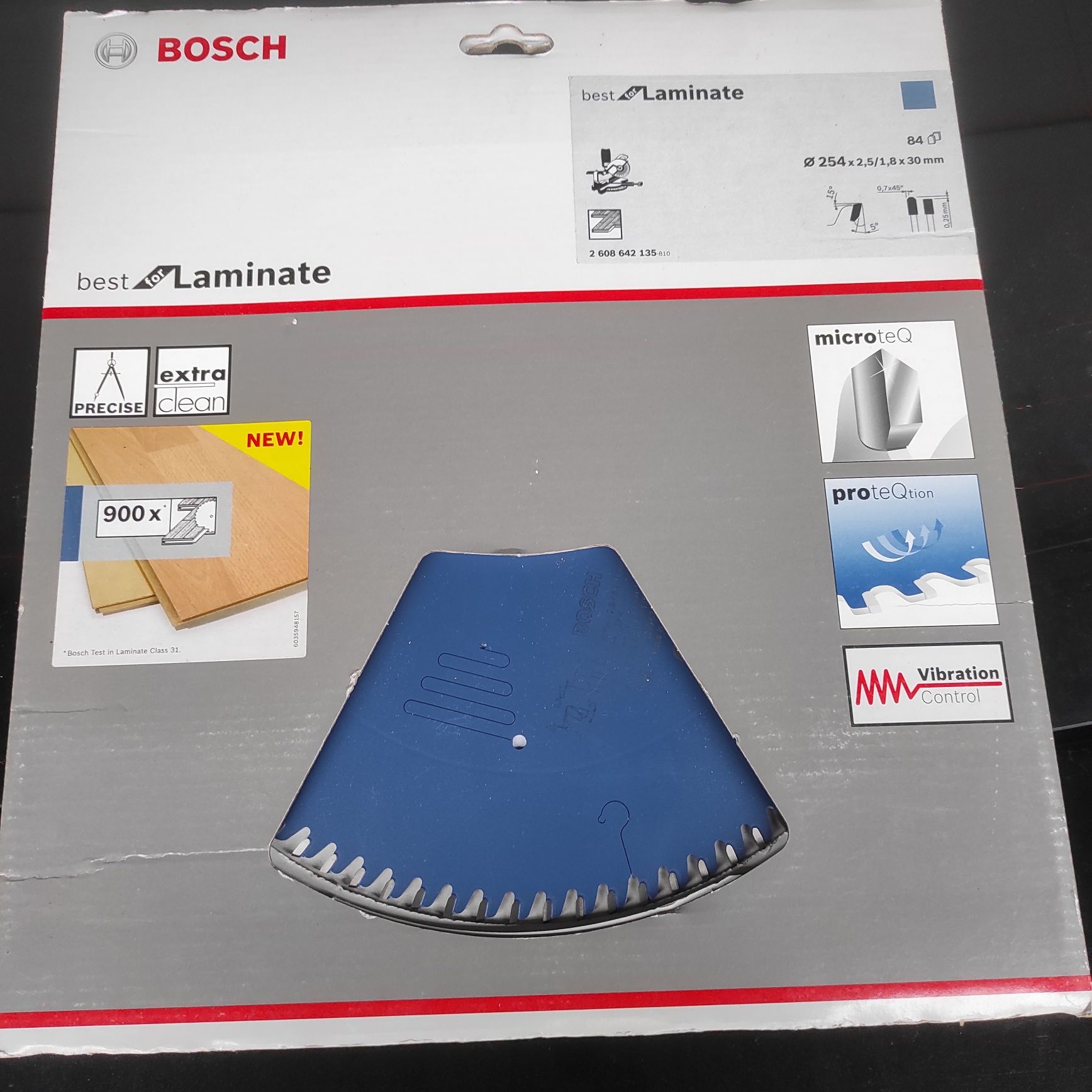 Nowa tarcza Bosch best for Laminate 254x30x2,5