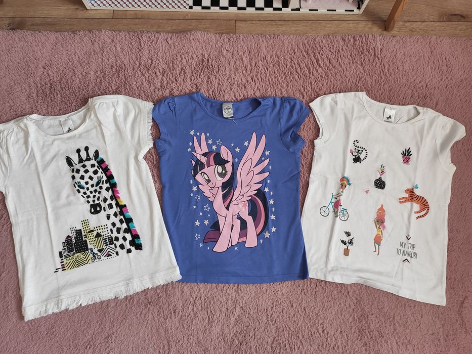 T-shirty bluzki r. 128/134cm C&A