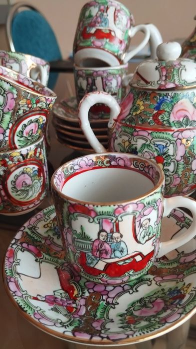 Conjunto chávenas de café