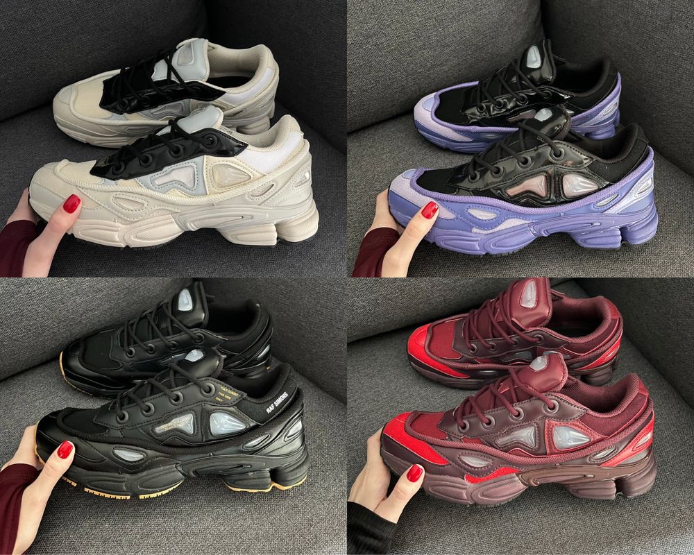 ЖИВІ ФОТО‼️ Чоловічі кросівки Adidas x Raf Simons Ozweego раф симонс