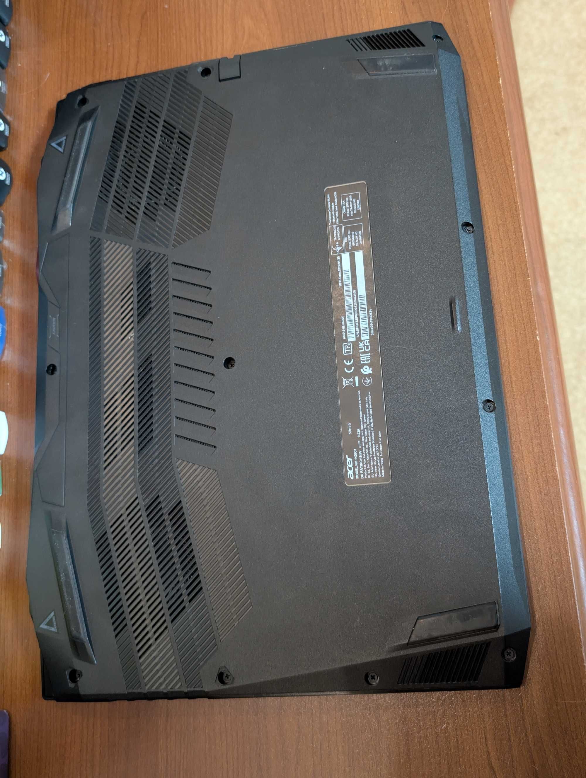 Acer Nitro 5 AN515-57 / i5-11400H / RTX 3050 TI 4 GB / 165 HZ