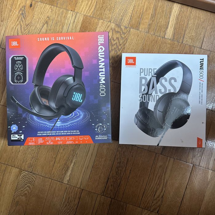 ТЕРМІНОВИЙ ПРОДАЖ‼️ Нові навушники JBL Quantum 400 Tune 500 оригінал