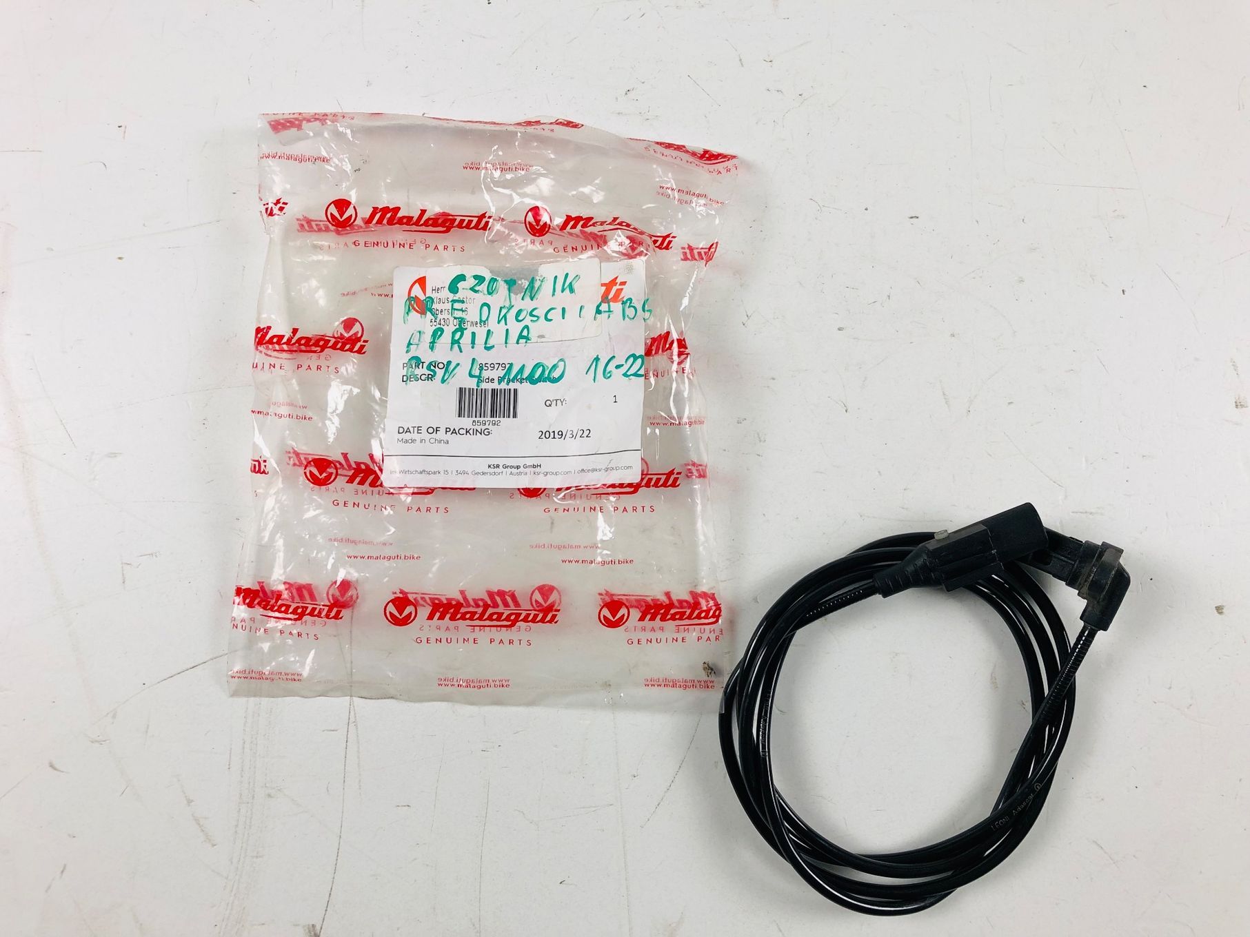 Aprilia RSV4 1100 16-22 czujnik prędkości ABS