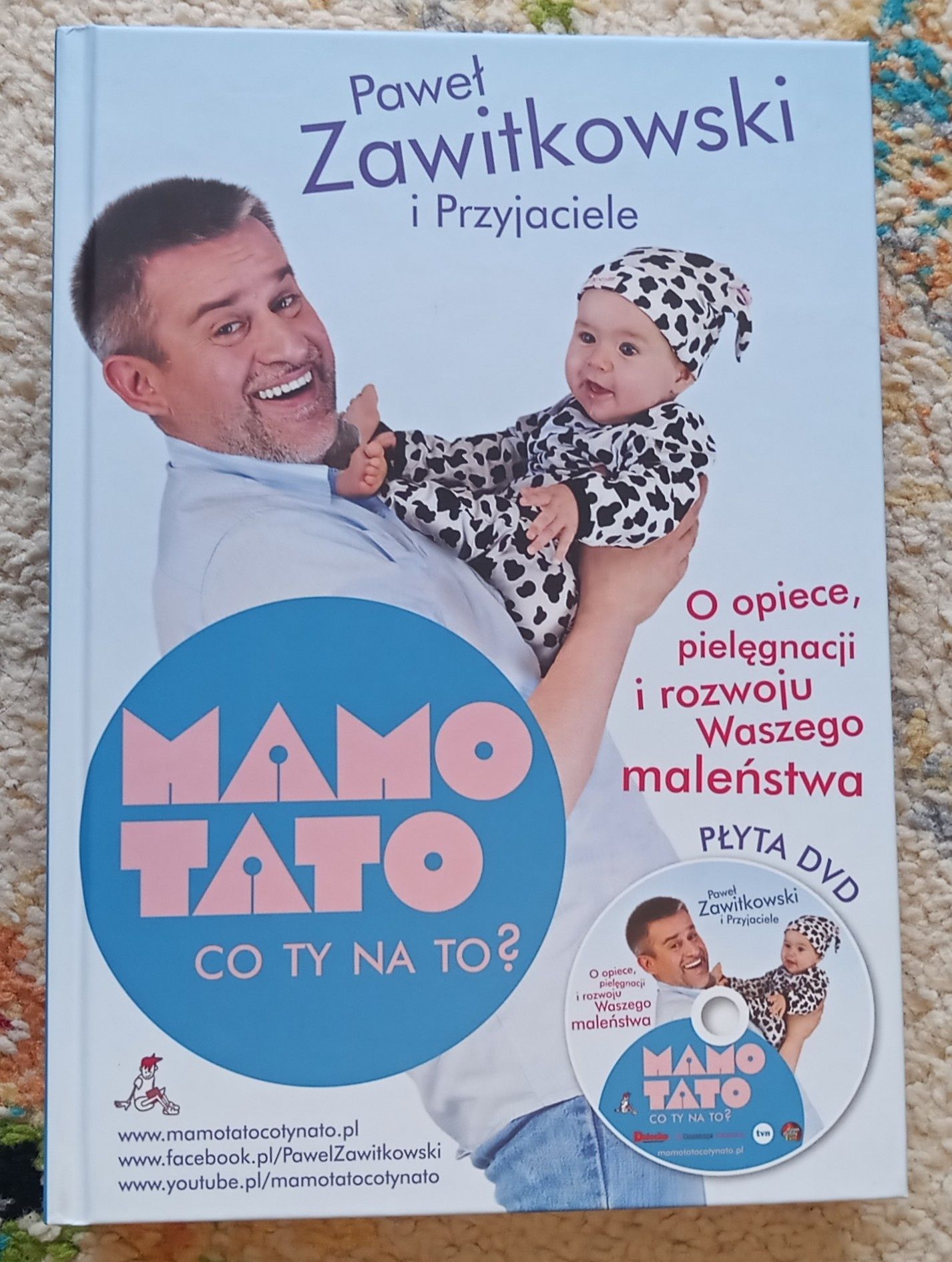 Nowa książka pt. Mamo tato co ty na to 2 + DVD, Paweł Zawitkowski