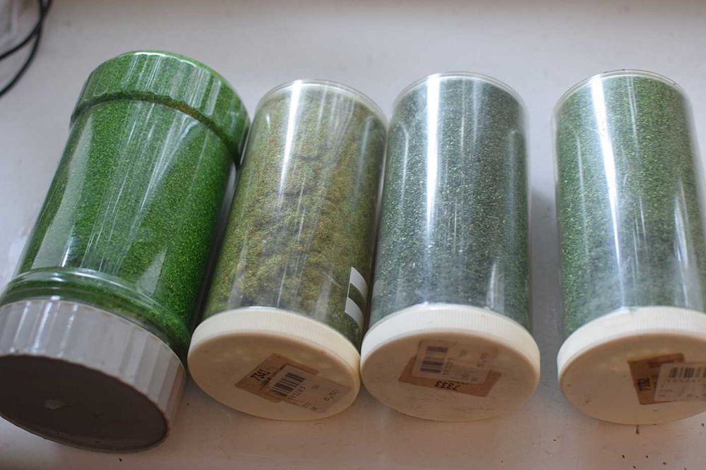 podsypki na makietę , dioramę Faller .Busch