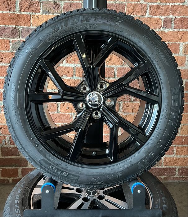 Koła Zimowe 17 Skoda Karoq Superb 5x112 Nowe 215/55R17 Gratis 2025