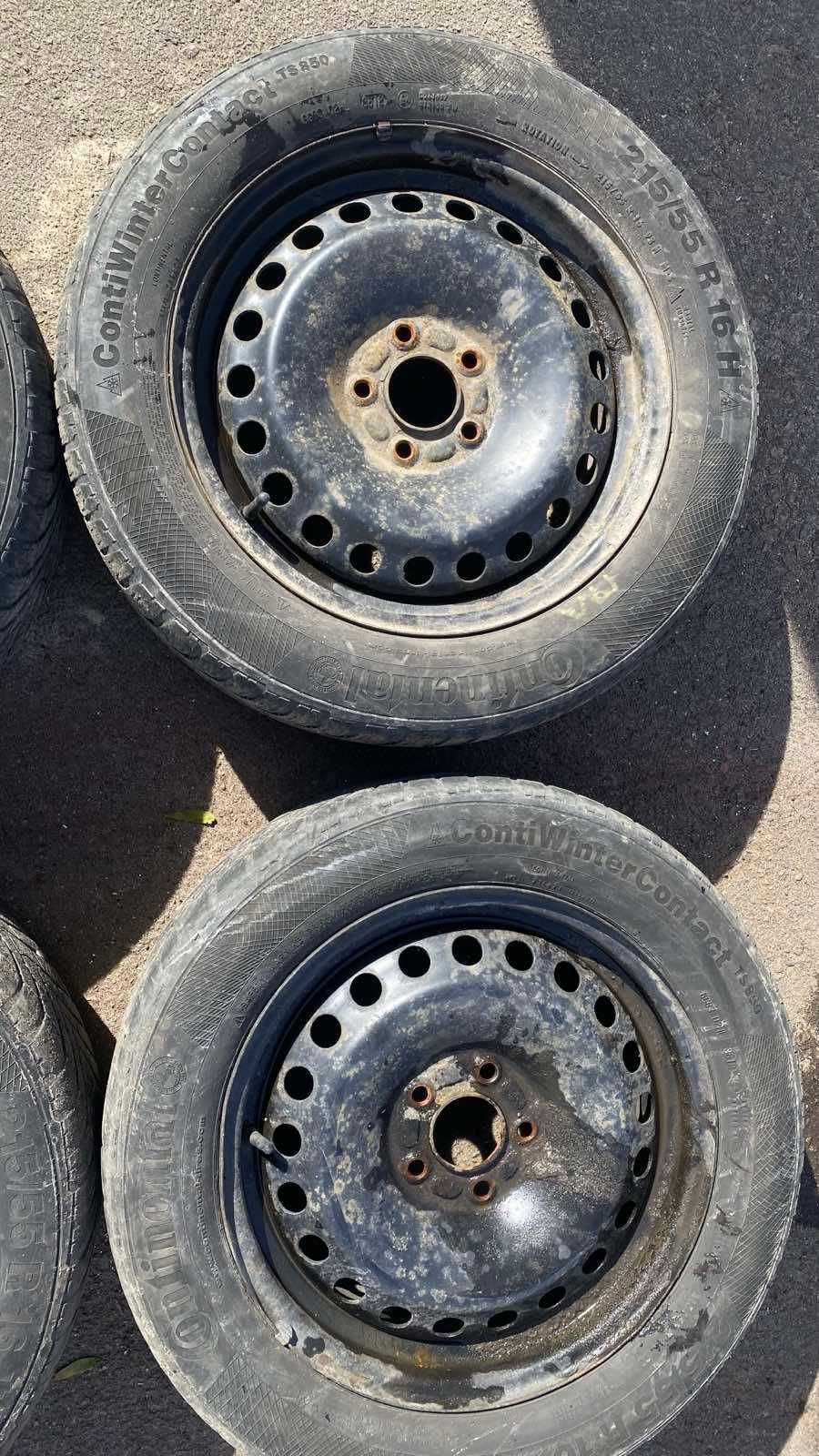 Металеві диски з гумою R16 6Jx16 ET52.5 4x108