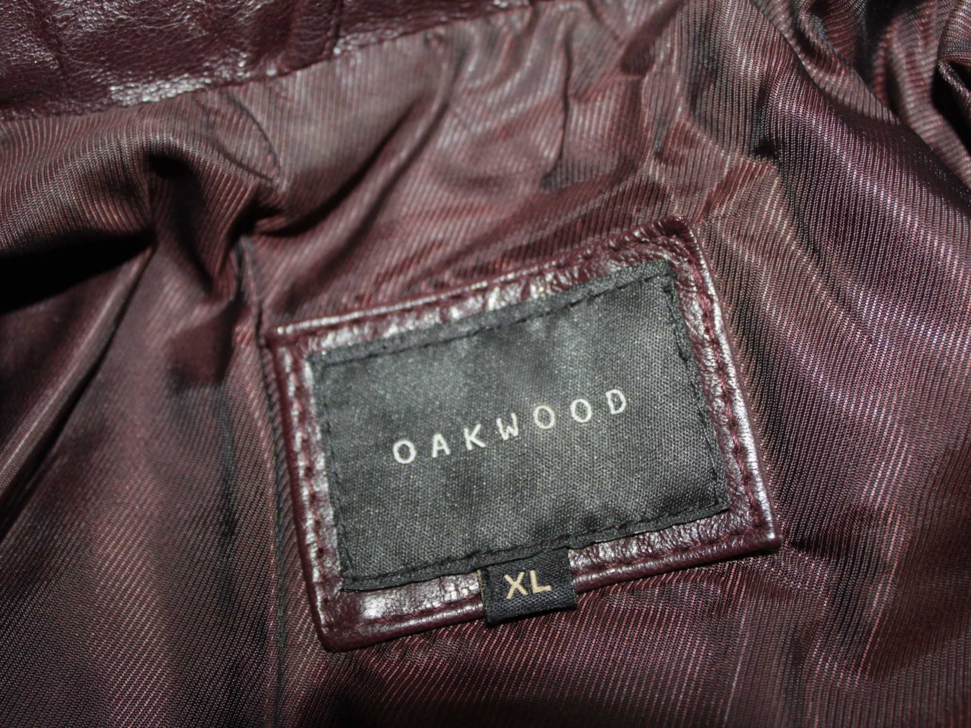 Кожаная куртка OAKWOOD (XL)