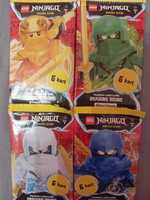 50 saszetek z kartami lego ninjago seria 9.