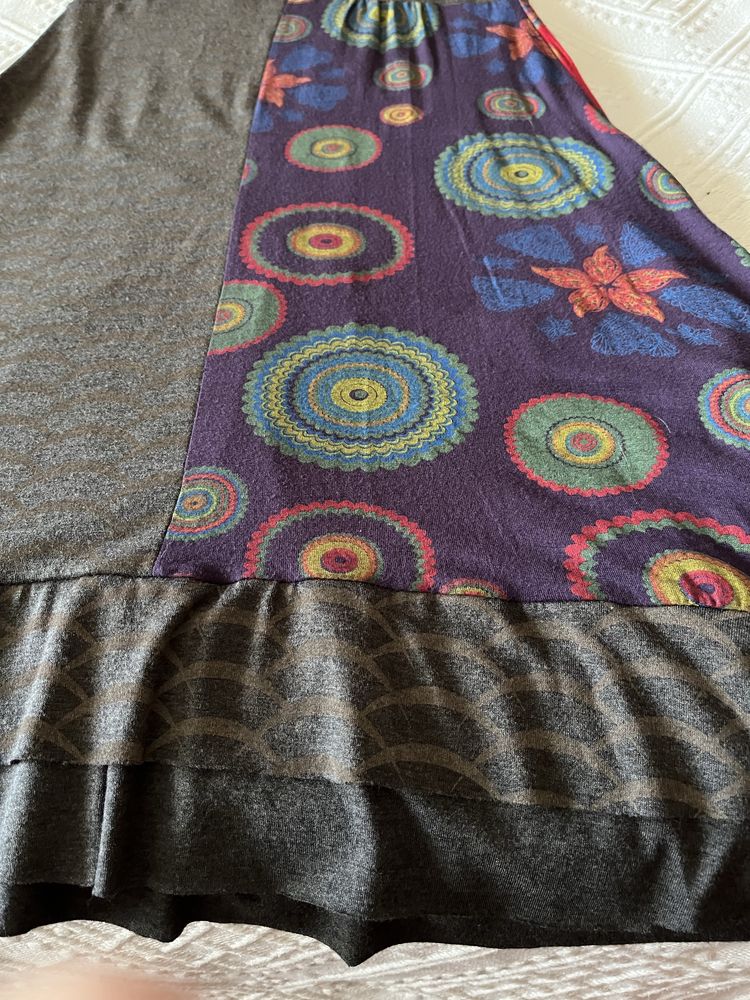 Vestido colorido , estilo Desigual