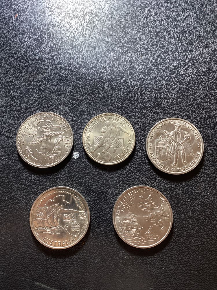 Vendo moedas comemorativas