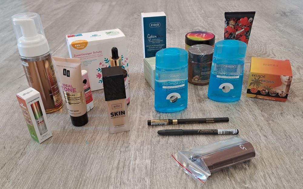 Mega zestaw Nowych kosmetyków