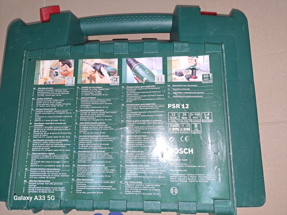 Wkrętarka Bosch 12 v