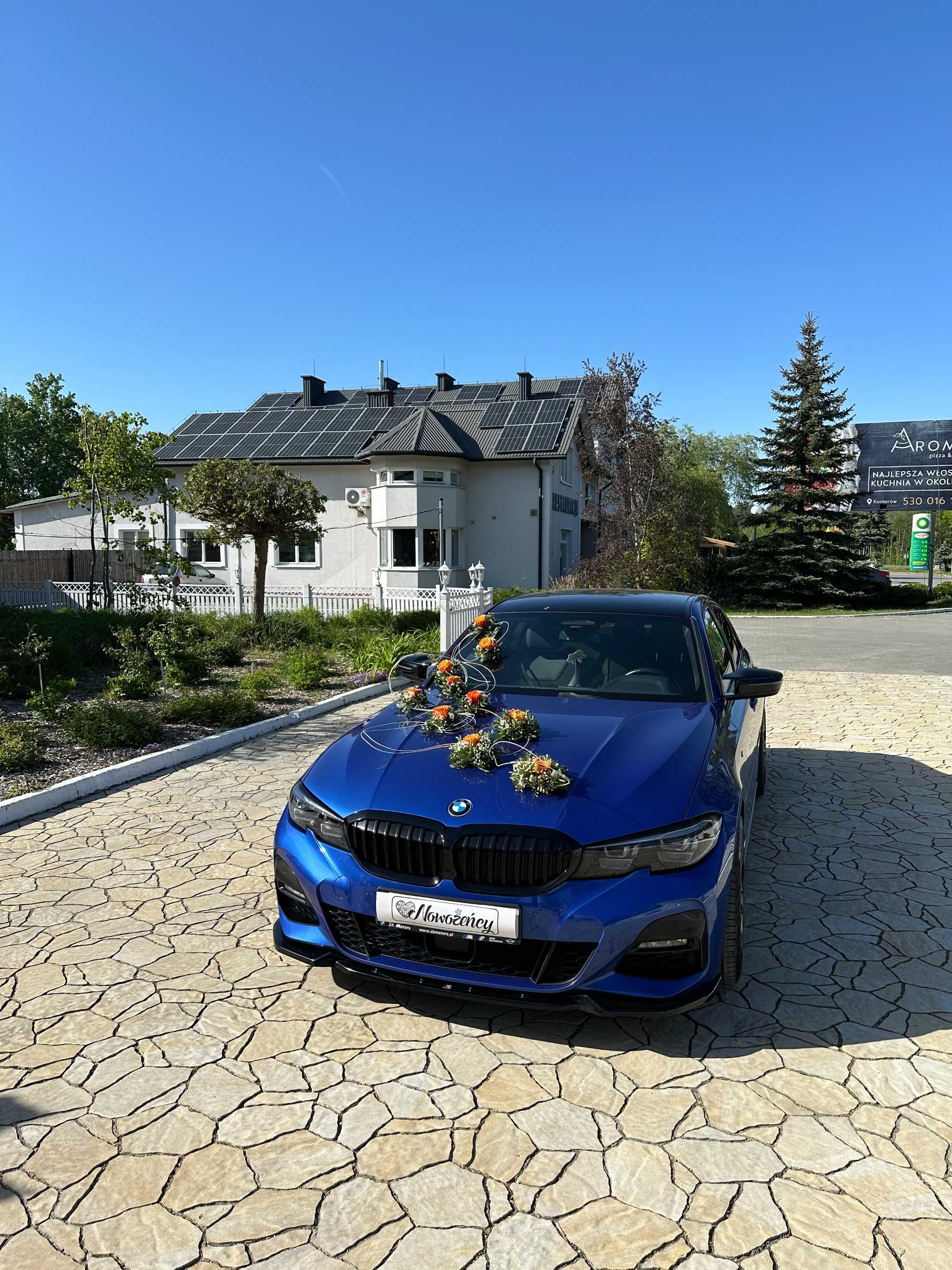 Auto/samochód do ślubu BMW G20 seria 3 wynajem