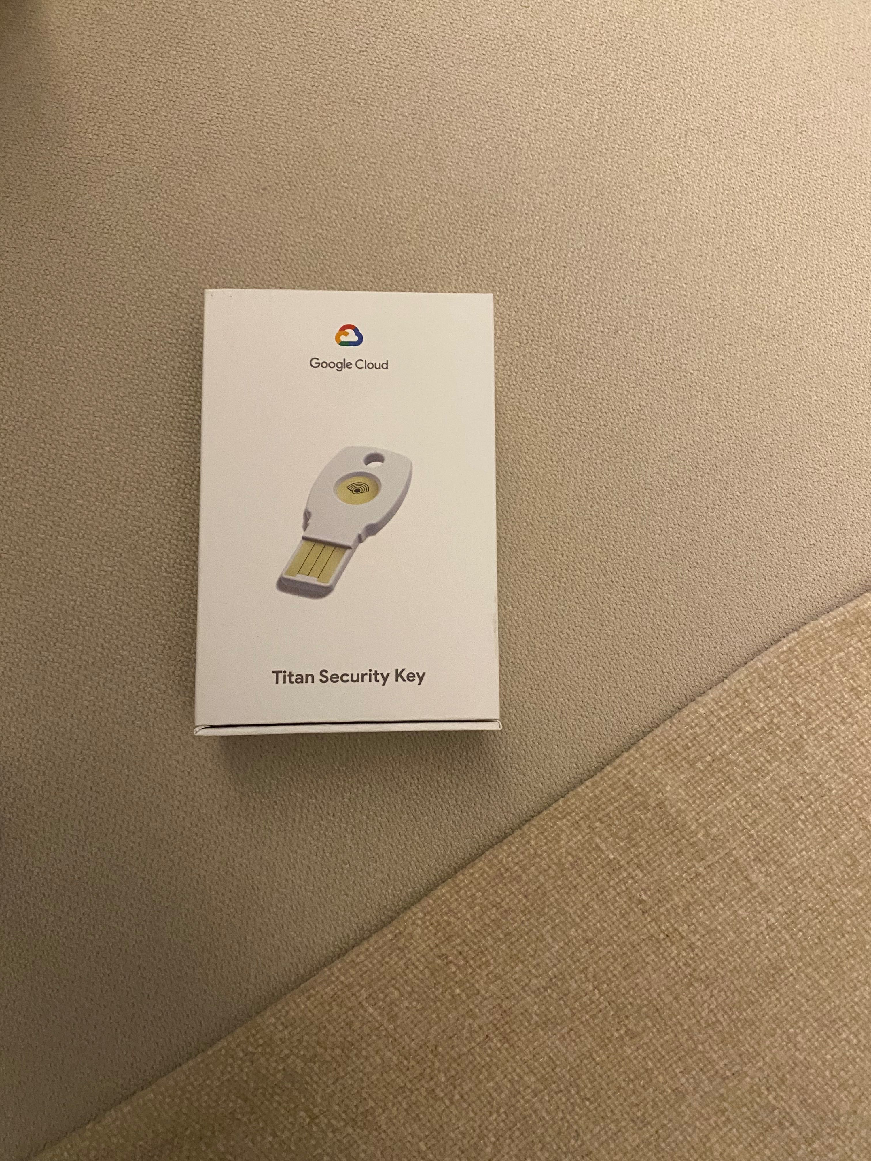 Klucz zabezpieczeń - Google Titan Security Key