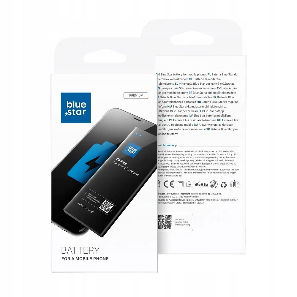 Zestaw Bateria Blue Star Li-Ion Baterie Dla Apple iPhone 6 1810mAh