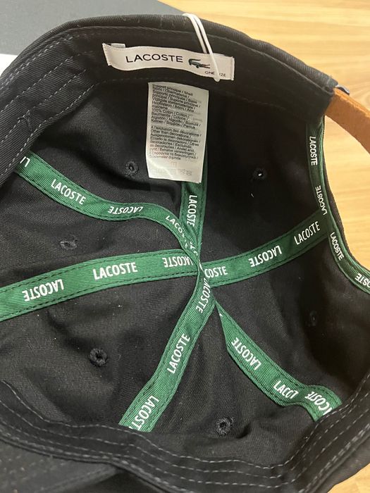 Lacoste czapka z daszkiem