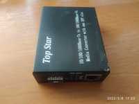 Медиаконвертер TOP -8110 GMA -11-2- AS 1000 мбит под SFP модуль