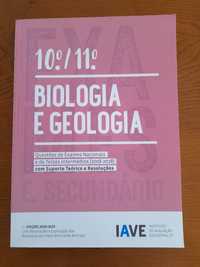 IAVE Livro Biologia e Geologia 10° e 11° ano Questões Exames Nacionais