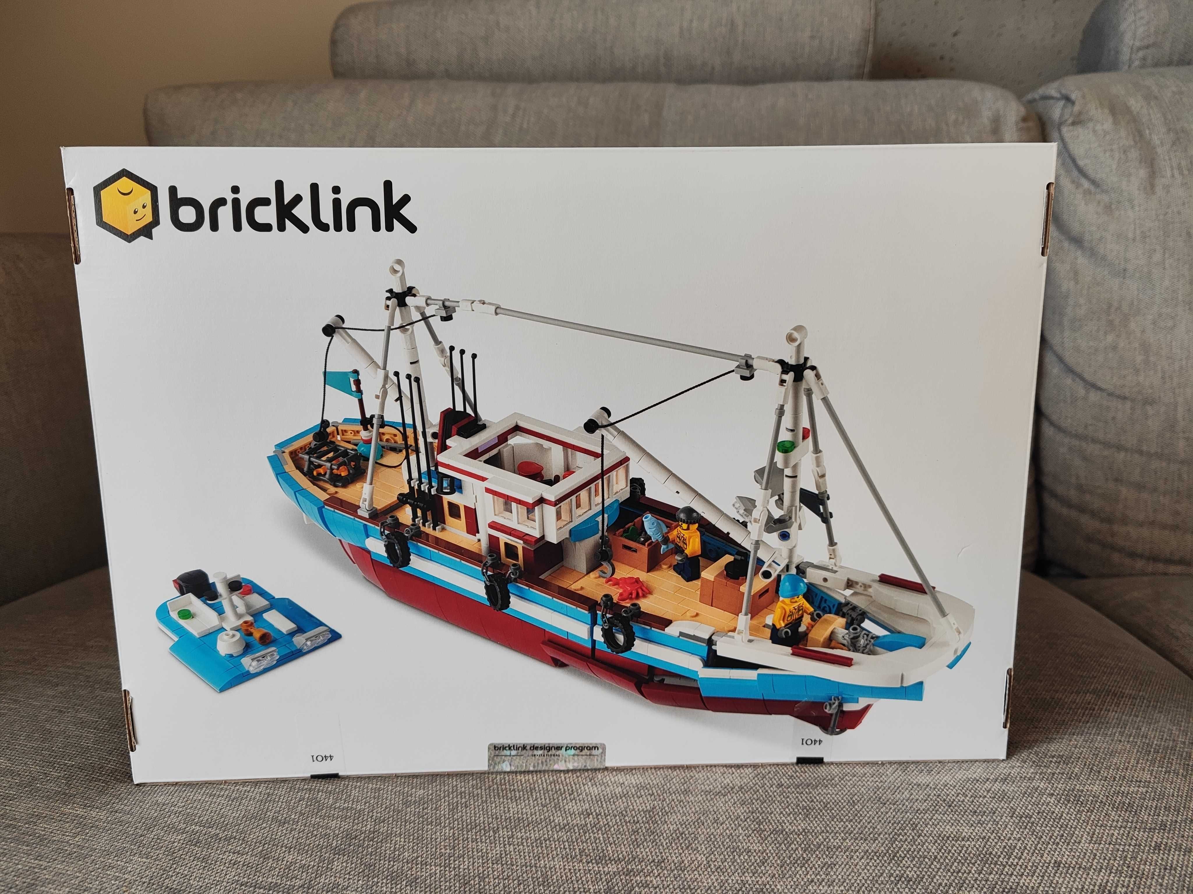 Lego BrickLink Designer Program 910010 Kuter rybacki