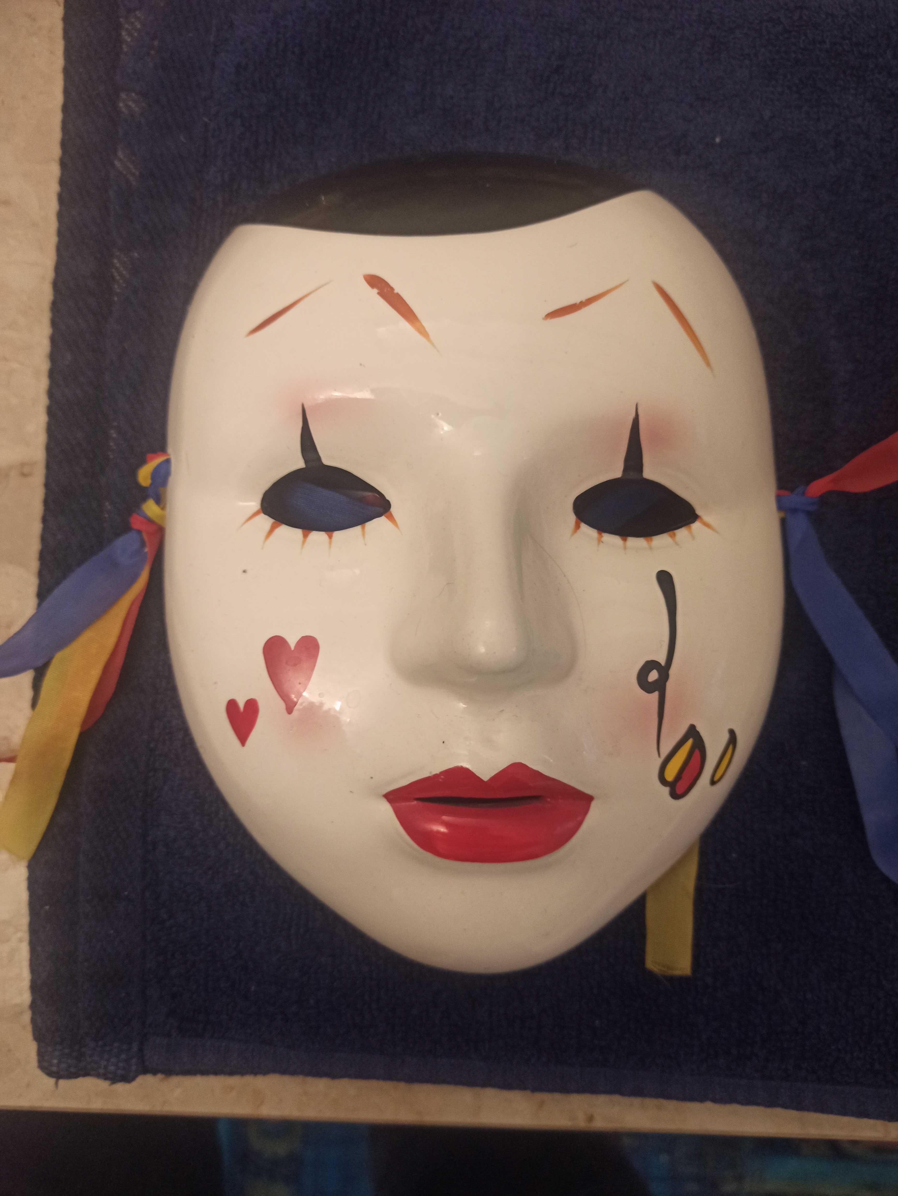 Maska ceramiczna - Wenecka - duża