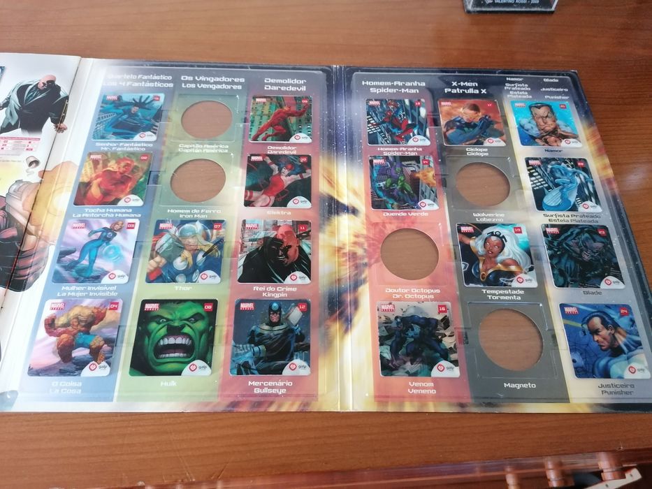 Coleção Marvel Galp